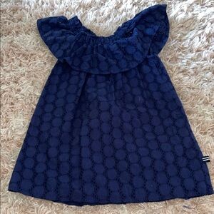 Nautica Dark Blue Toddler Dress